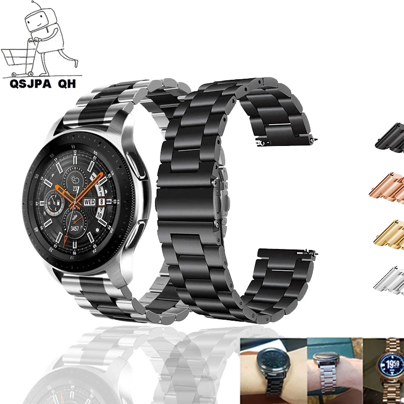 Ремешок для часов 18 мм 22 20 24 Amazfit Bip Lite S U Pro SAMSUNG Galaxy Watch 3 46 Gear S3 Frontier браслет - купить