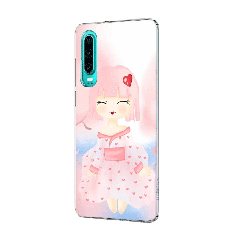 Чехол для мобильного телефона huawei P30 P20 P10 P9 P8 P Sart Z Lite Pro Жесткий чехол Kokeshi |