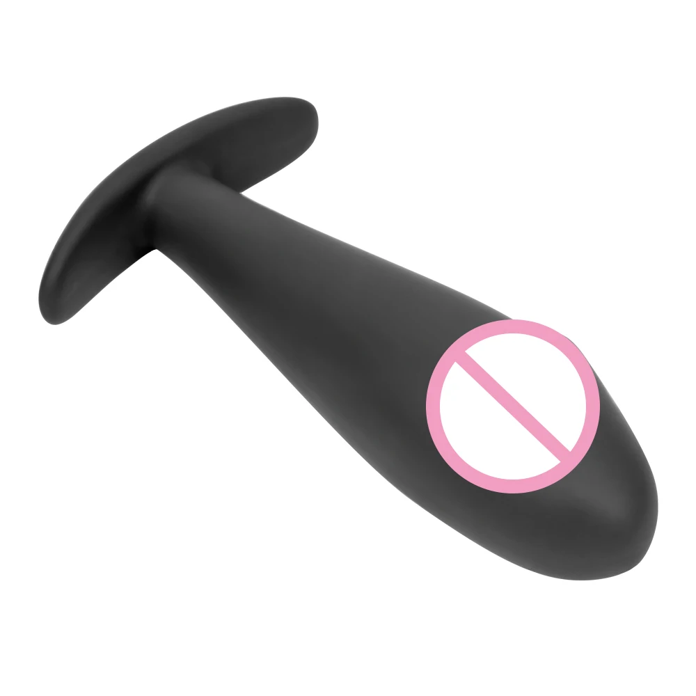 Анальная пробка VATINE силиконовая стимуляция влагалища массаж простаты