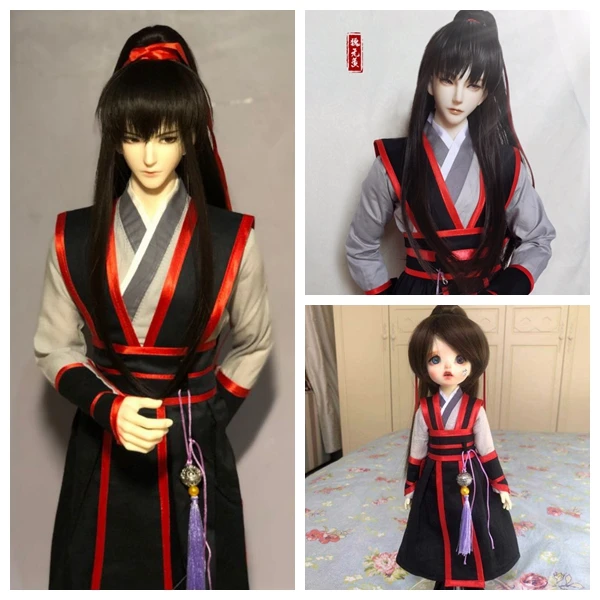 30 см с фигурой куклы 1/6 1/4 1/3 BJD одежда аксессуары Древний китайский костюм ханфу, самурайский меч, костюм для BJD/SD YOSD 80 см Сильный дядя A0780