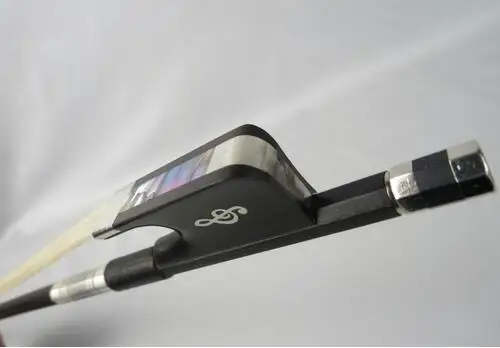 Усовершенствованный черный бант для виолончели из углеродного волокна 4/4