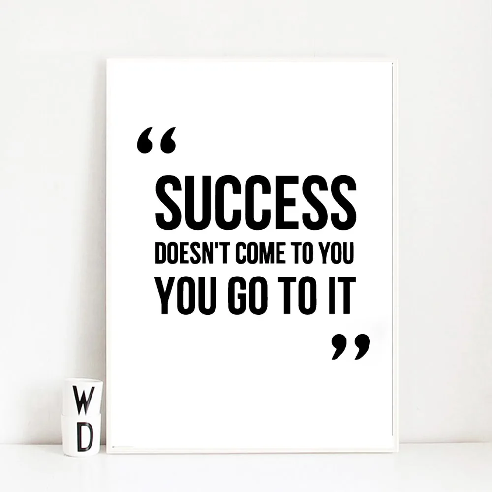 Искусство успех самостоятельное искусство водонепроницаемая настенная