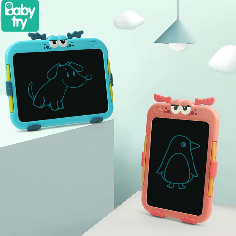 Детские развивающие электронные игрушки ЖК-доска для рисования планшеты раннего