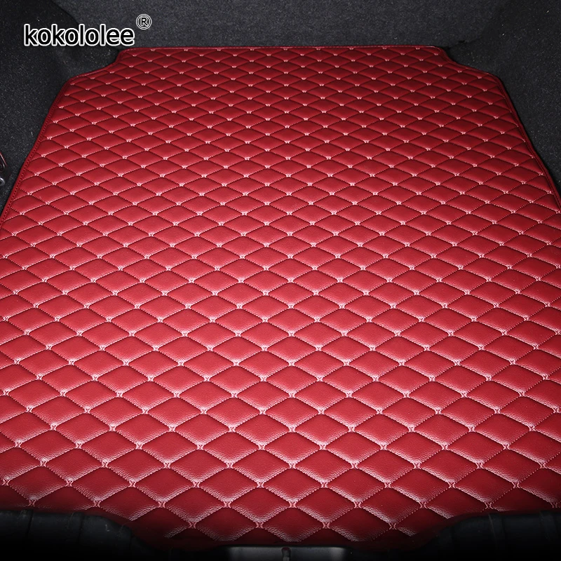 

kokololee leather Car Trunk Mats for Hover F5 F7 H6 H1 H2 H3 H5 H8 H9 M1 M2 M4 car accessories car styling cargo liner