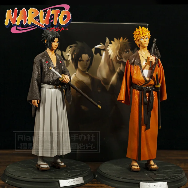 

Anime Naruto Figure Wafuku Uzumaki Naruto Sasuke Action Collectible Model Decorations Doll Toys for Children Christmas Gifts