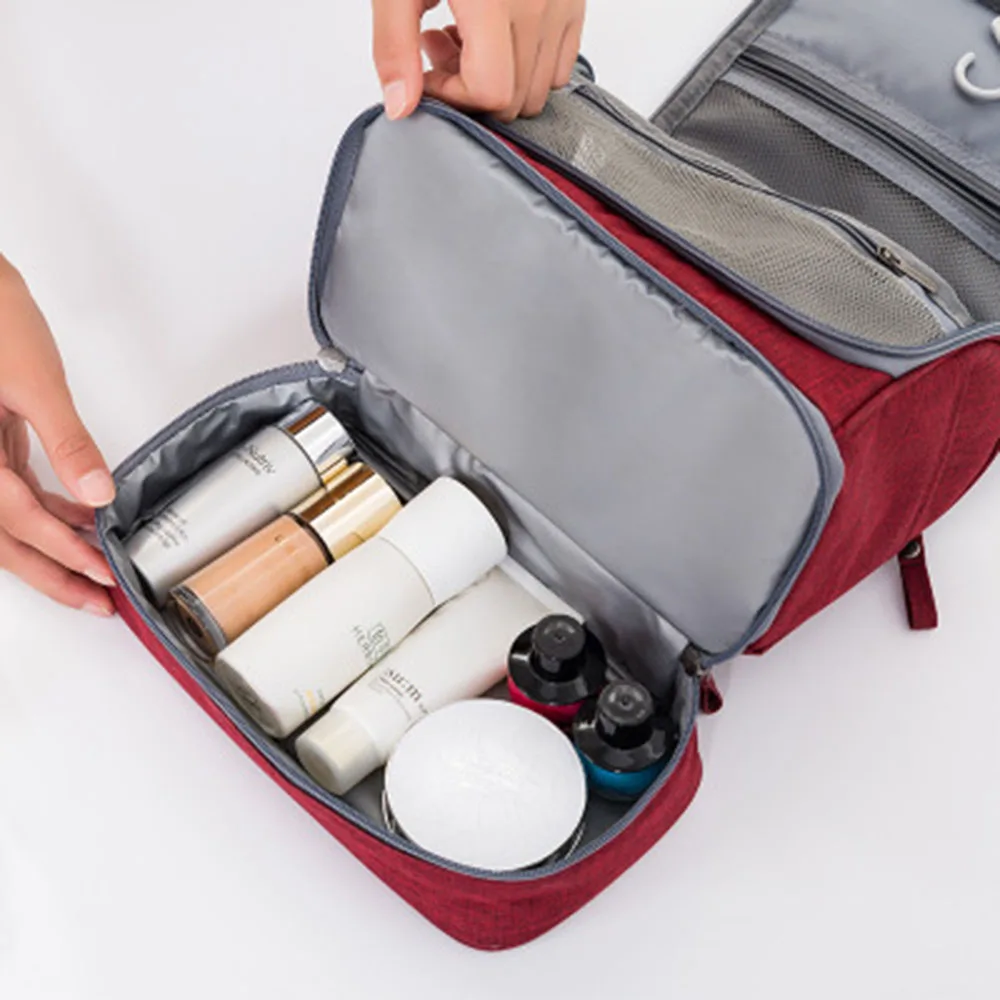 Новинка водонепроницаемая Мужская подвесная косметичка Оксфорд органайзер для
