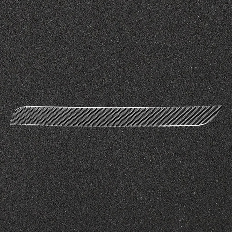 

Carbon Fiber Storage Box Strip Cover Trim for Ford Explorer 2013-2019 & Car Internal Door Plank Trim Strip Carbon Fiber