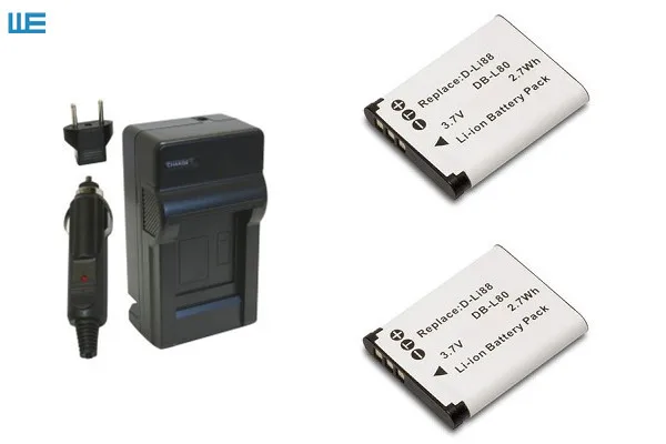 VW-VBX070 VBX070 DLI88 Батарея+ Зарядное устройство для цифрового фотоаппарата Panasonic HX-WA10 HX-DC15 HX-DC1 HX-DC10 HM-TA20 HM-TA2 HX-DC2 - Цвет: Зеленый