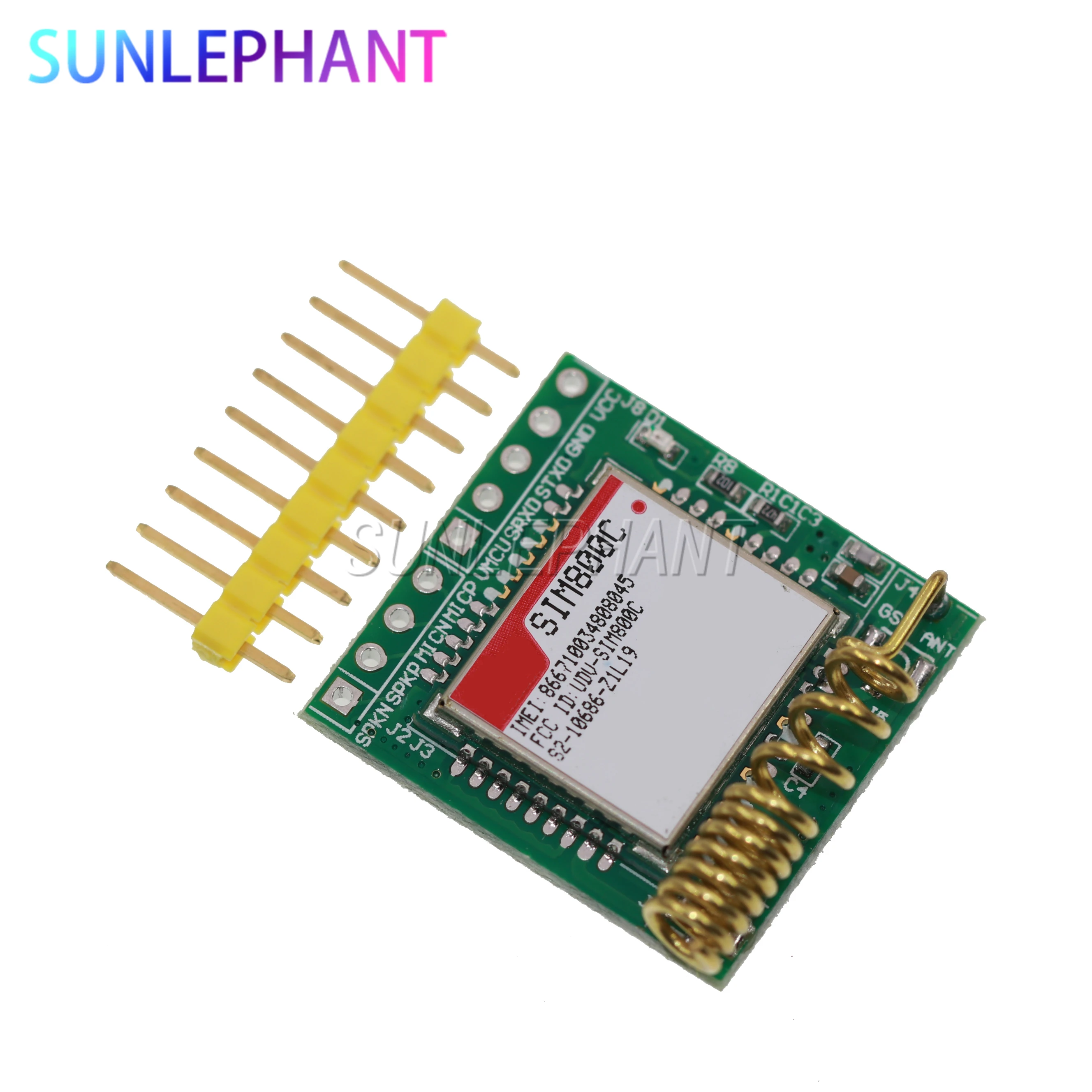

5 шт./лот SIM800C GSM GPRS модуль STM32 микроконтроллер 51 оснащен Bluetooth и высокой TTS сваркой