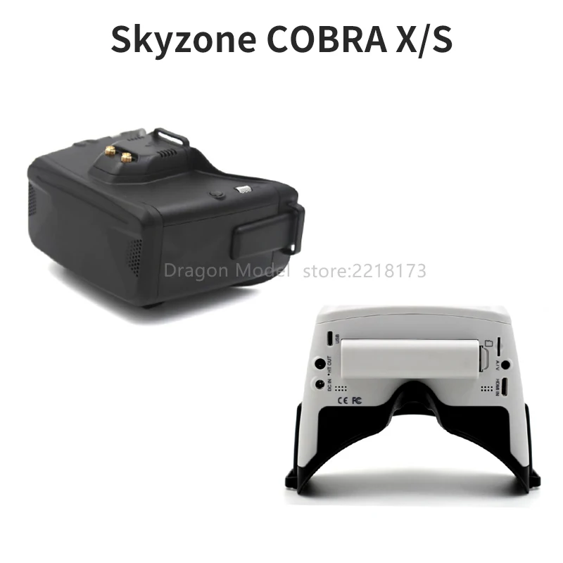 Skyzone Cobra S 800x48 0/Cobra X 1280x720 5 8 ГГц 48CH RapidMix приемник FPV очки с трекером головы DVR для