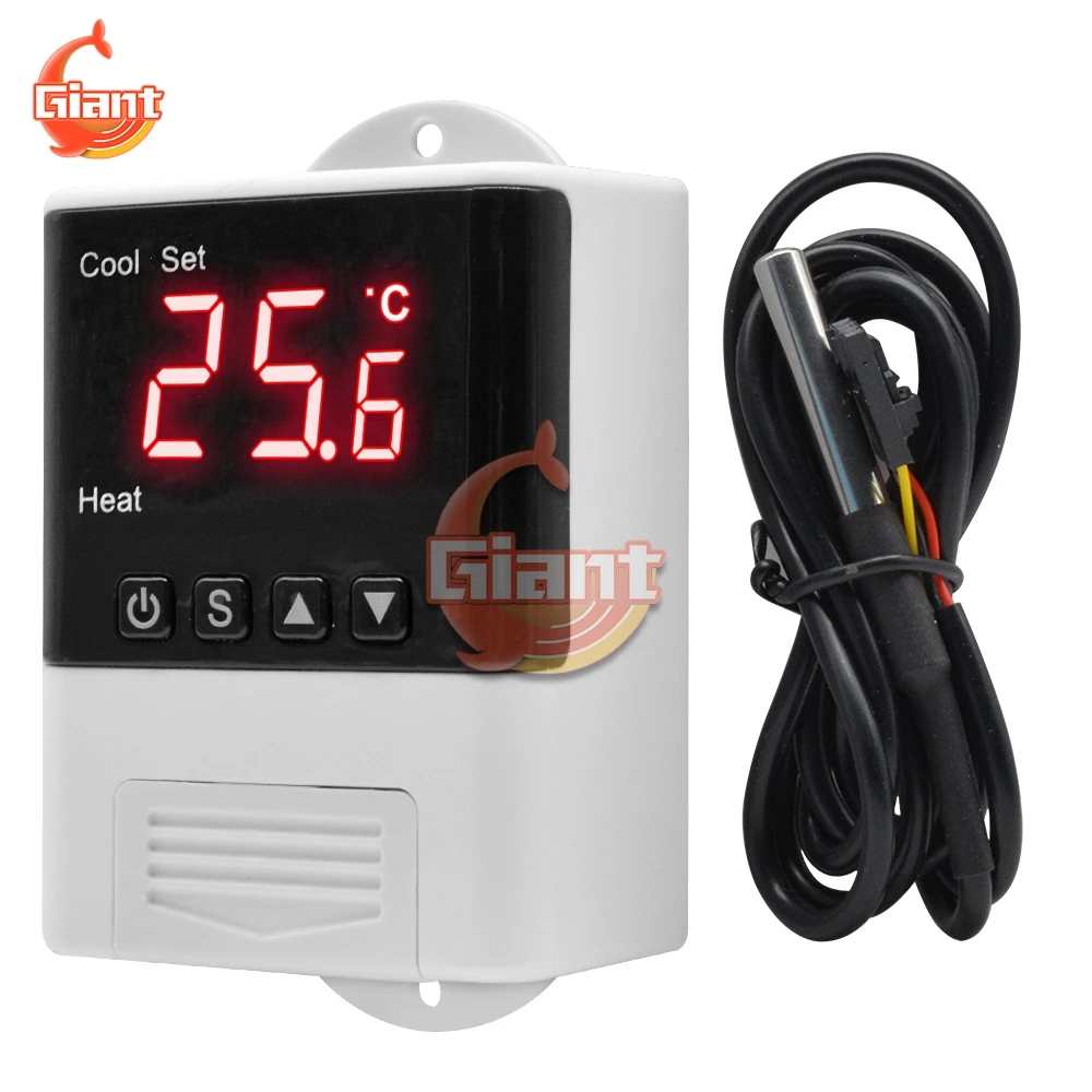 AC110V-220V DTC2200 электронный цифровой микрокомпьютерный термометр регулятор