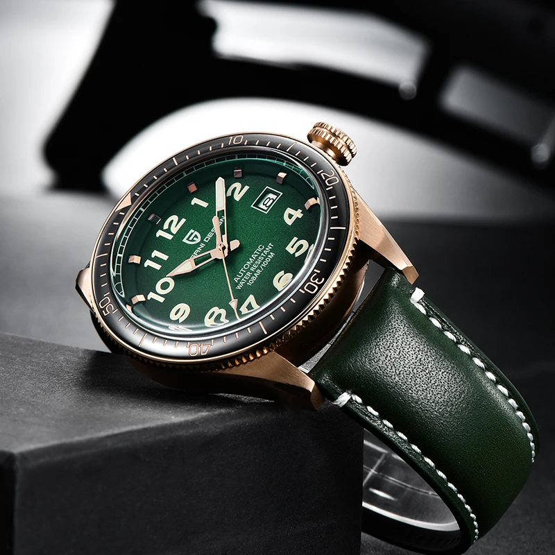 Часы наручные PAGANI Мужские автоматические дизайнерские Роскошные Брендовые