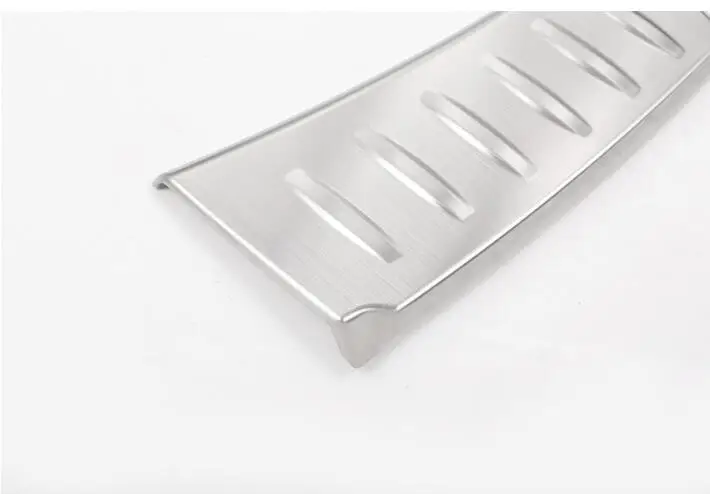 For Jaguar E-PACE EPACE 2018 Stainless Steel Back Silver Car Rear Inner Bumper Plate Cover Trim |