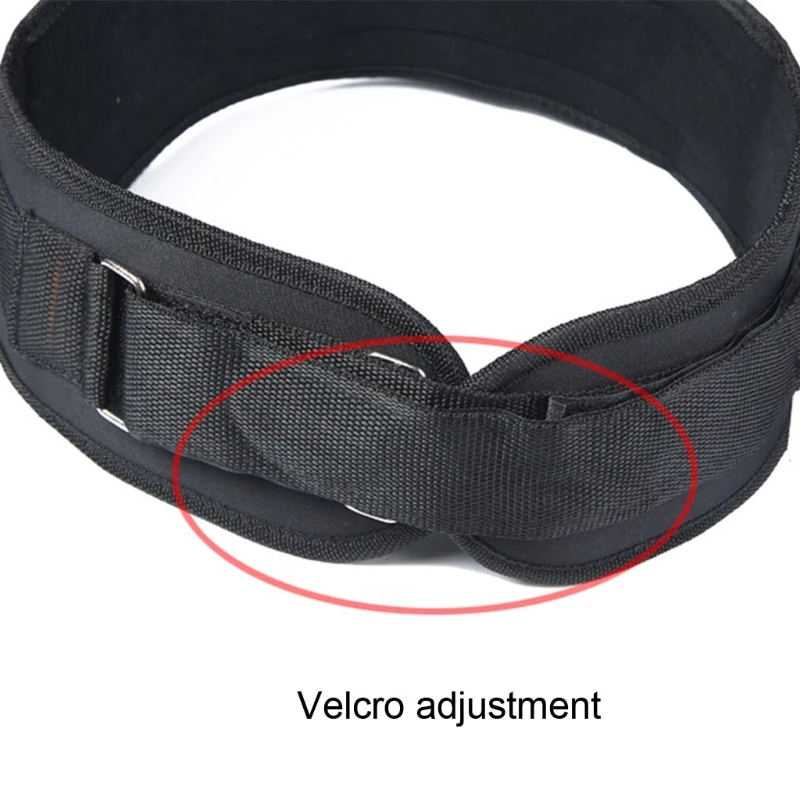 

Fitness Pull-up Weighted Dip Resistance Belt Weightlifting Back Support Strap Home Gym Equipment Waist Belt Training