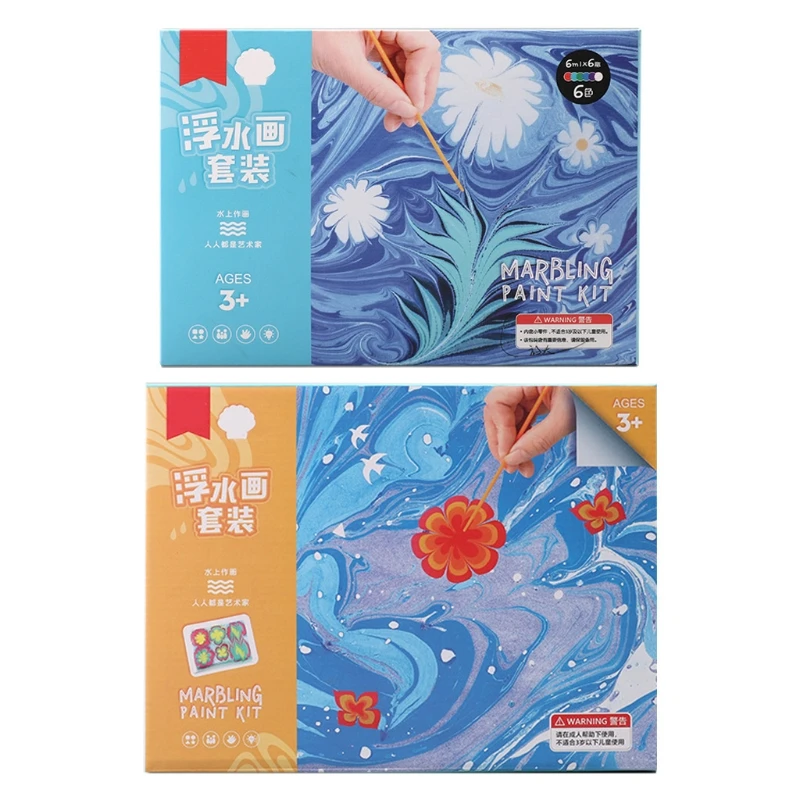 

Kid Water-based Art Paint Set DIY Painting on Water Set of 6 Color Acrylic Paint For Painting Art Supplies