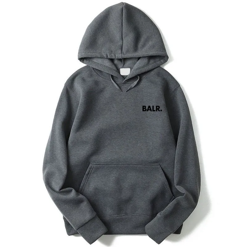 BALR/толстовка с принтом для мужчин и женщин; толстовки; сезон осень-зима; теплая толстовка с капюшоном; модные повседневные толстовки с капюшоном; Sudadera Hombre