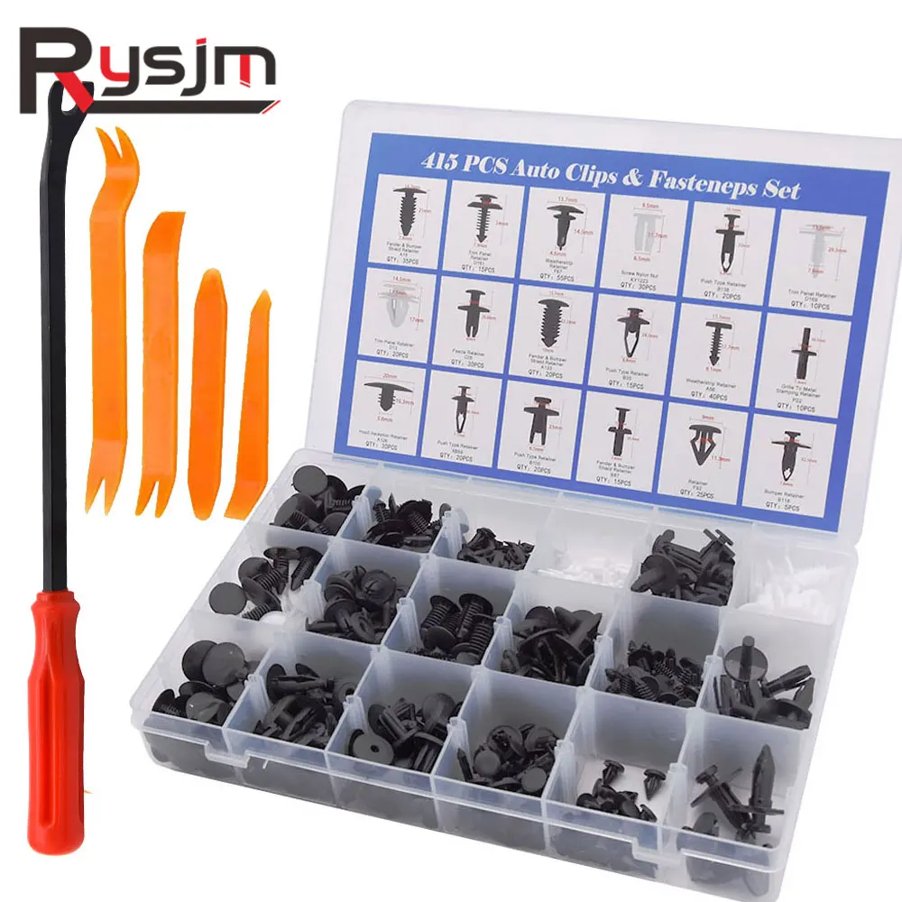 415 шт.|Клипсы и зажимы для авто| |
