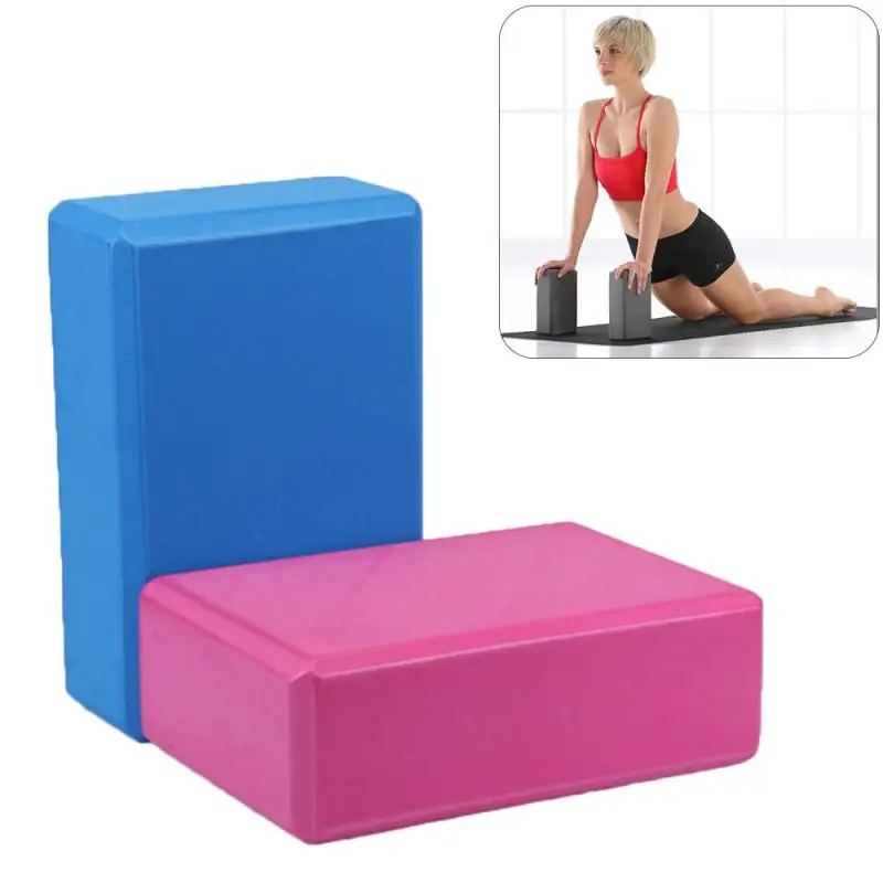 

EVA Yoga Block Brick Foaming Foam Home Exercise Fitness Health Gym Practice Tool Aid Gym Pilates Workout Stretching Yoga Props