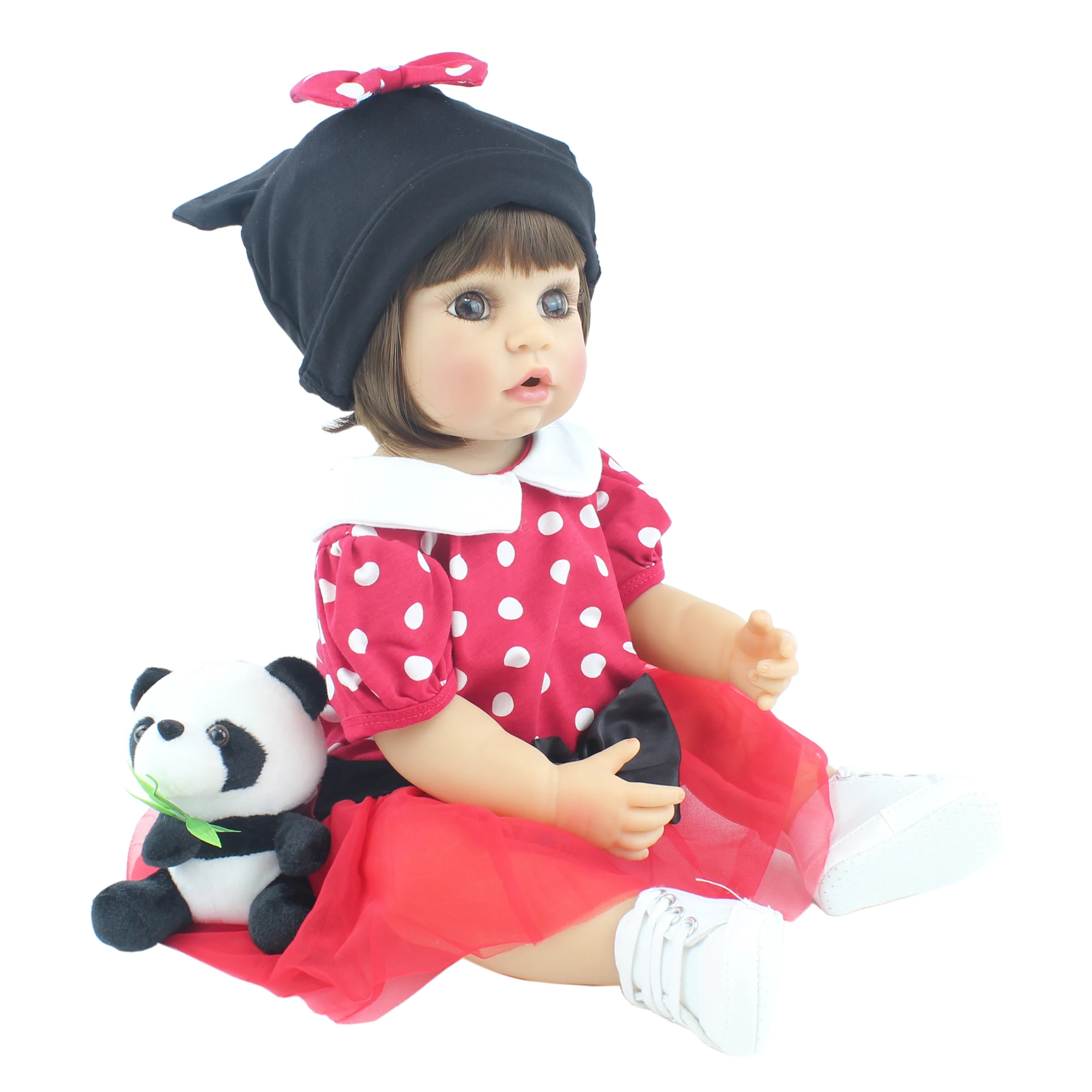 Кукла реборн силиконовая мягкая виниловая кукла-принцесса подарок на день