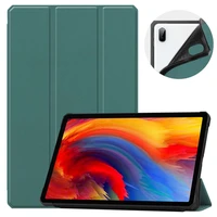 for lenovo tab p11 plus tb j607f tablet soft cover shell for xiaoxin pad plus tb j606f stand smart flip pu leather folding case