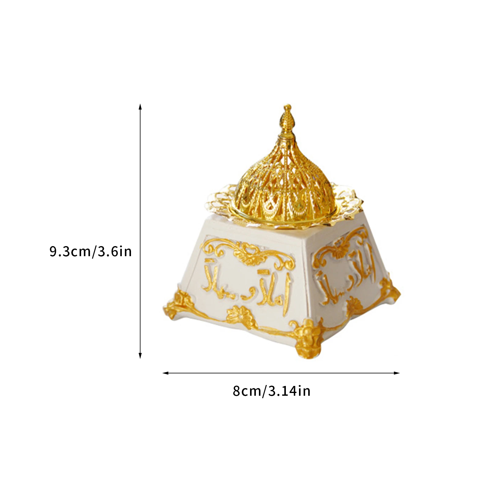 

Delicate Middle East European Style Incense Burner For Home Decoration Home Decorative Retro Metal Aromatherapy Incense Holder