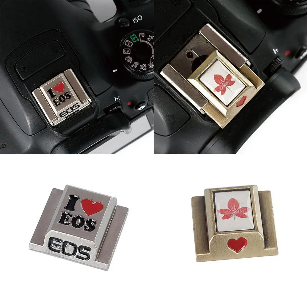 Металлическая Универсальная крышка для горячего башмака камер Canon Nikon DSLR 70D 80D