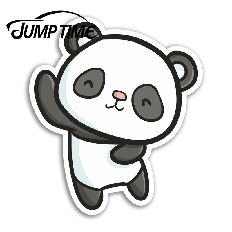 

Виниловая наклейка с милой пандой медведем, китайская наклейка, наклейка на ноутбук, багаж, автомобиль, наклейки на окна, автомобильная плен...