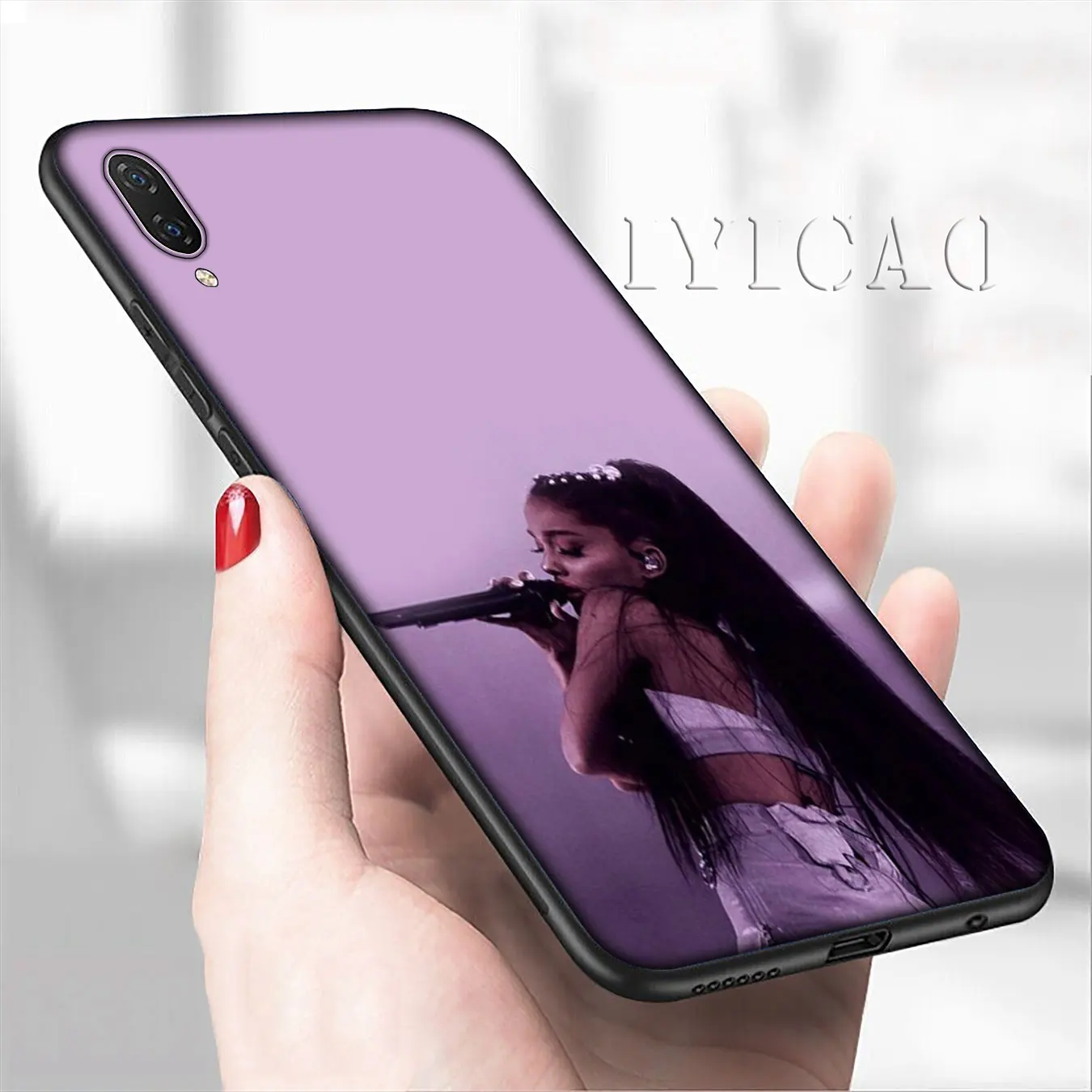 IYICAO Ариана Гранде певицы мягкий чехол для телефона Xiaomi mi 9 9T A3 PRO CC9 CC9E 8 A2 Lite A1 6 6X 5X f1