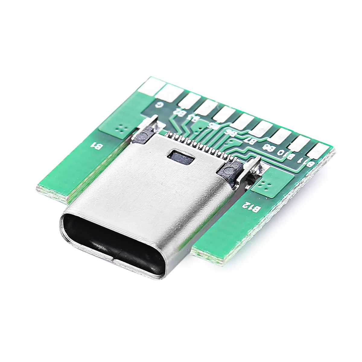 

Chenyang DIY 24pin USB 3.1 Type C Female Socket Connector SMT type with PC Board