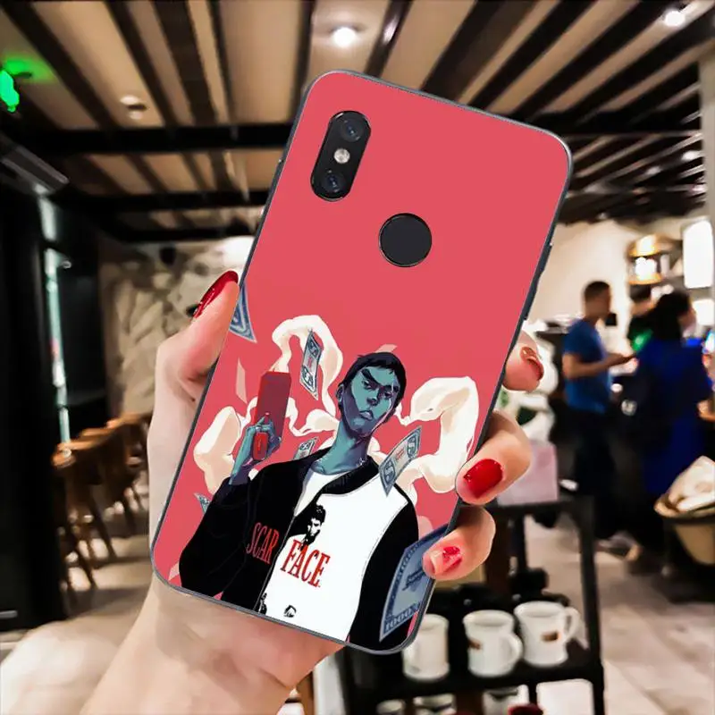 

Japanese Nope Phone Case For Xiaomi Mi 5 6 A2 A2lite A1 9 9SE 8Lite 8explorer Pocophone F1 Black Soft TPU Cove Fundas