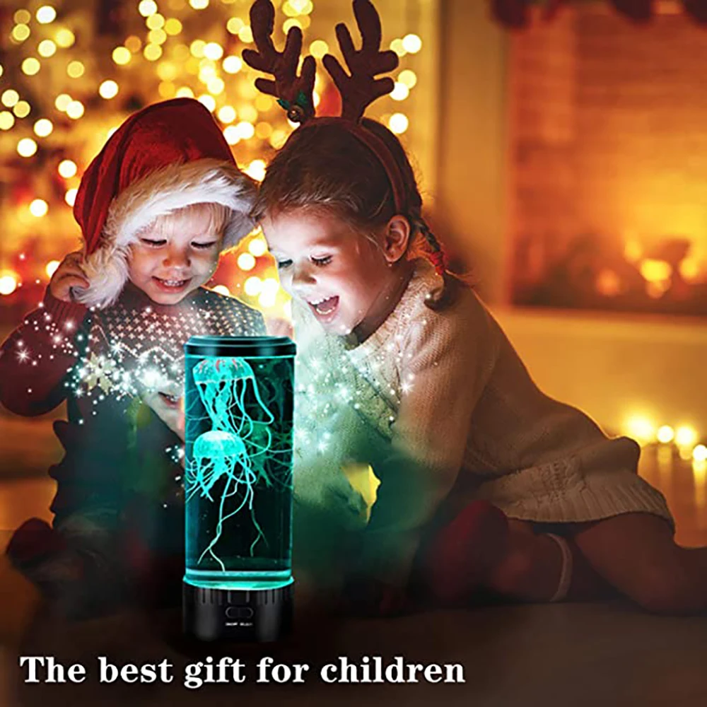 Светодиодный ночсветильник USB лампа для аквариума имитация Медузы светодиодный