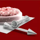 Палочки из алюминиевого сплава, конусный держатель, трубопровод для торта, глазурь, крем, цветок, розы, украшение для торта, инструменты для выпечки, кондитерские изделия
