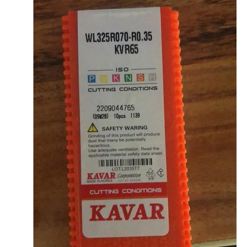 

WL325R230-R1.15 Circular grooving CNC blade