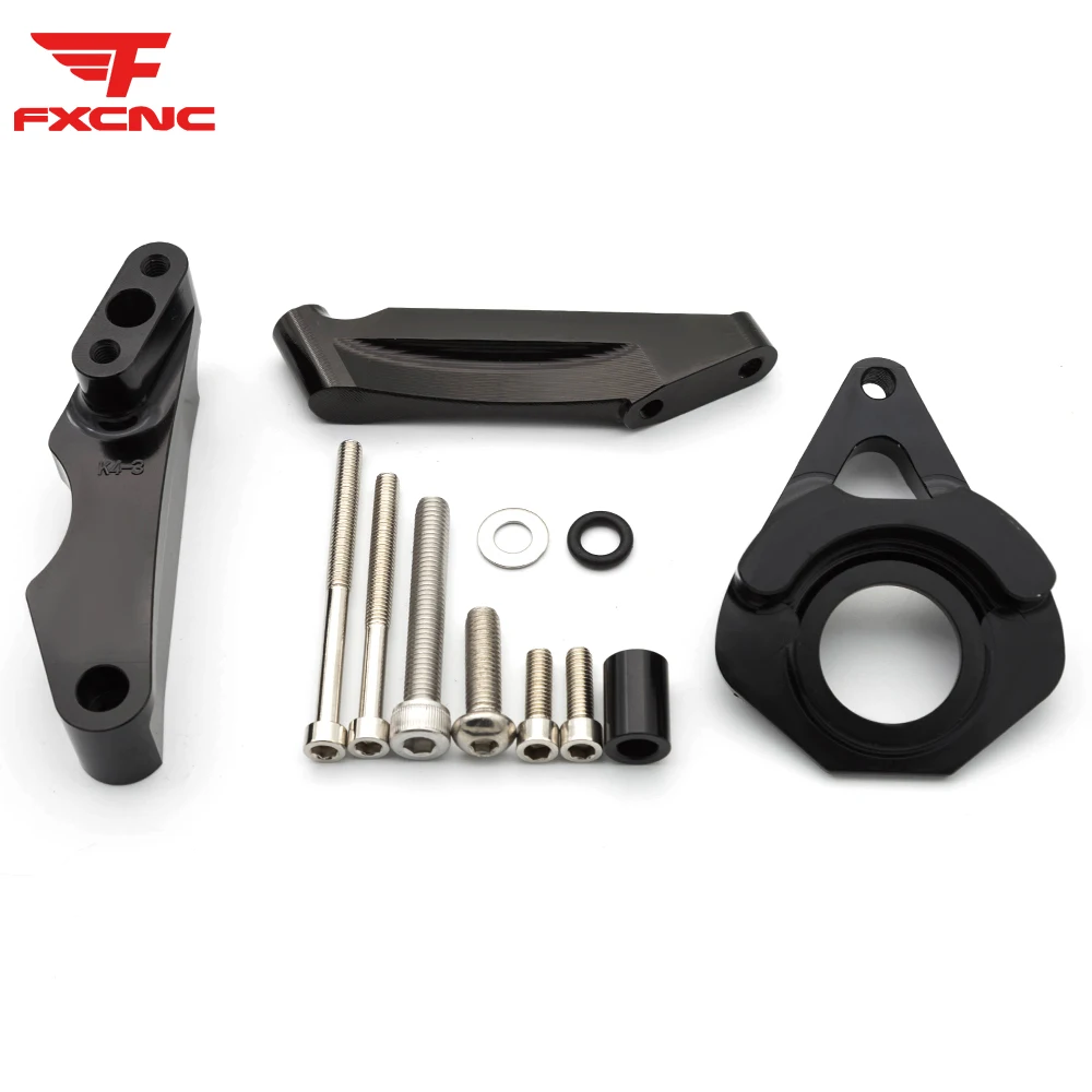 Для Suzuki GSXR600 750 K4 2001 2005 CNC алюминиевый мотоциклетный демпфер рулевого управления