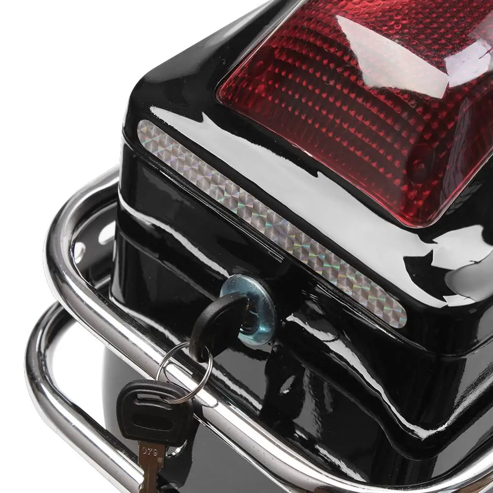 Мотоциклетная Водонепроницаемая боковая коробка багажный бак хвост сумка для