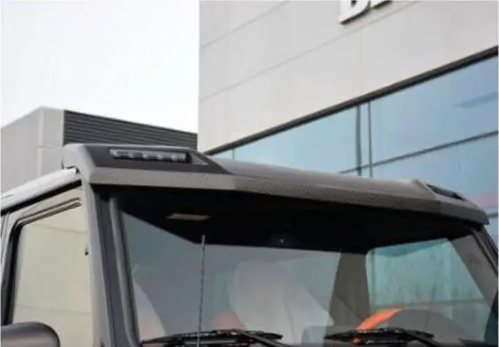 W463 ABS углеродного волокна автомобиль передний крыш крылатых багажник выступ