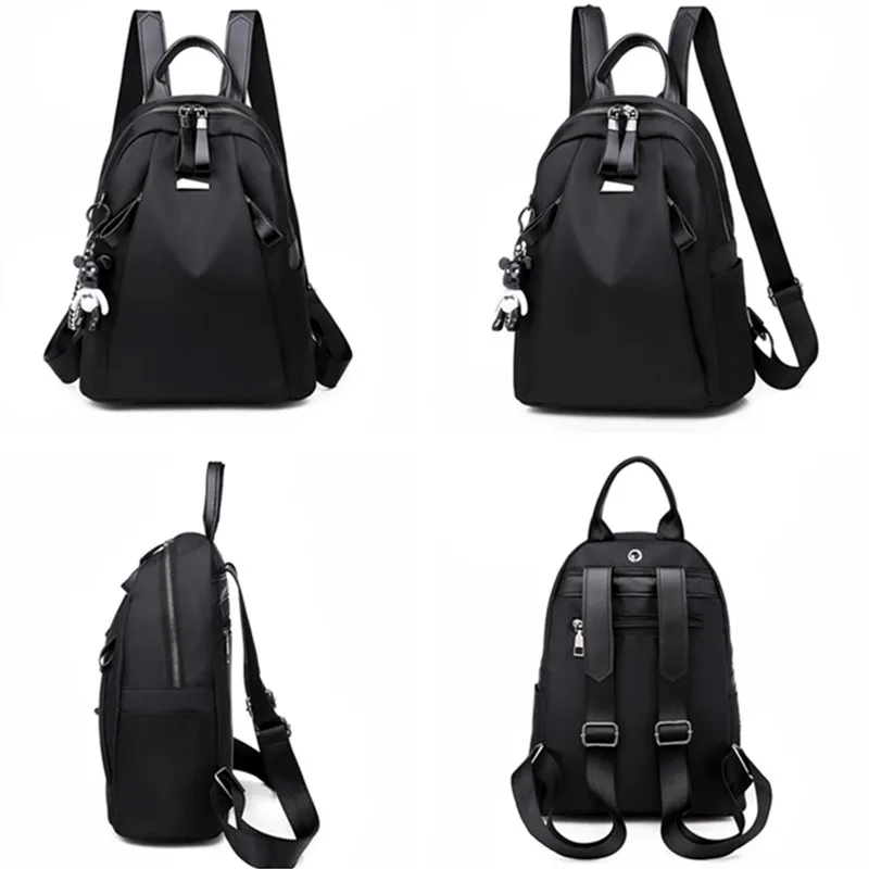 

New Fashion Oxford Cloth Backpack Female Korean Version Wild Female Bag Nylon Leisure Travel Backpack Outdoor Shopping Backpack