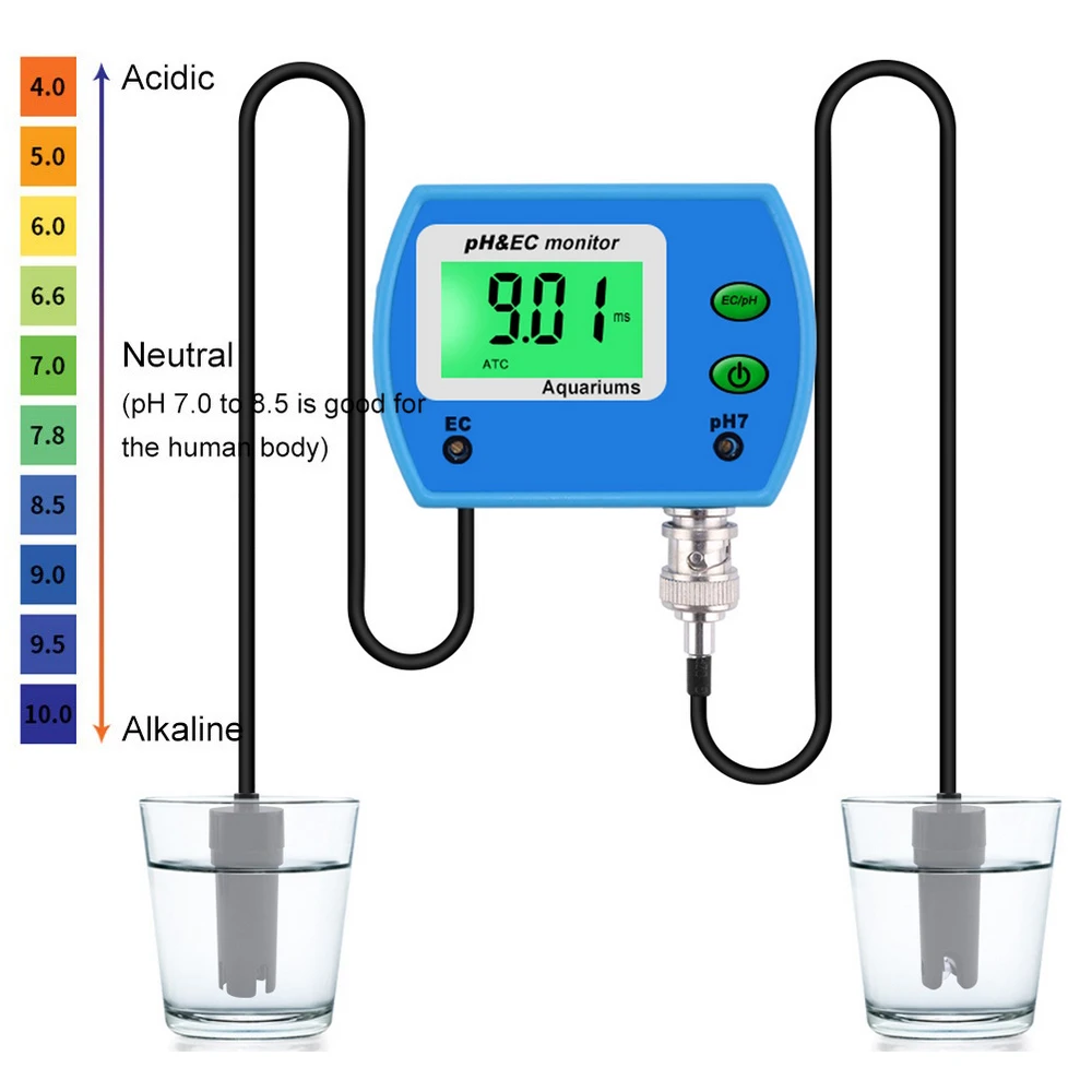 

Digital PH Water Quality Tester PH Meter Acidity Tester Accuracy Water Quality Detector Water Quality Measuring Instrument