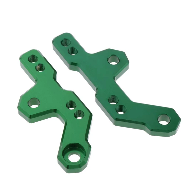 Мотоцикл CNC алюминиевый сплав подножки Rearset Зеленый Универсальный для Kawasaki NINJA 250