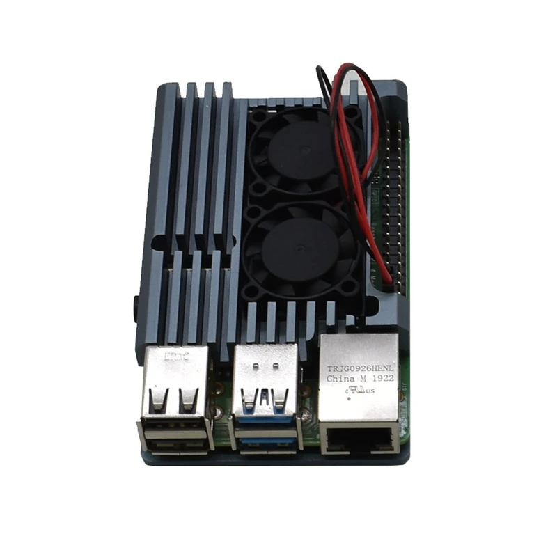 Для Raspberry Pi 4 Модель B 2G RAM DIY Kit Поддержка Wi-Fi Bluetooth с алюминиевым CNC сплавом защитный