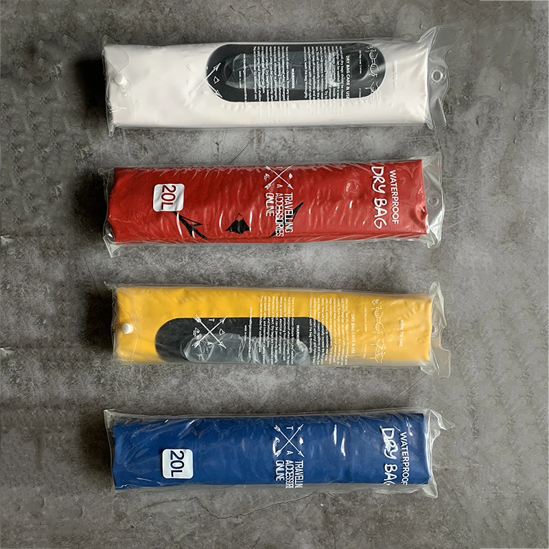10/20L Outdoor Camouflage Waterproof Portable Rafting Diving Dry Bag Sack PVC Coated Swimming Bags River Trekking Dropshipping