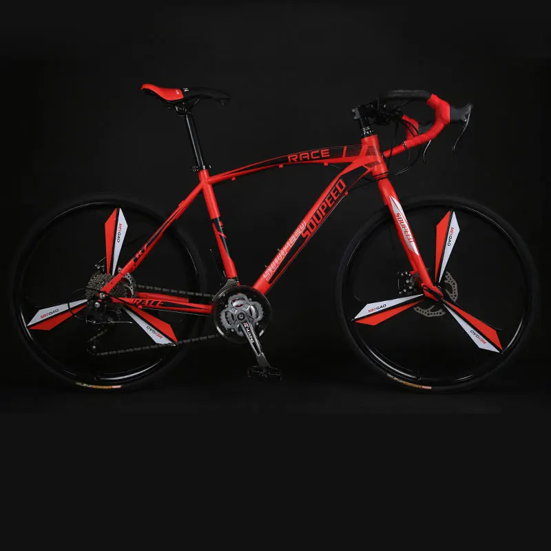 

26 Inch 27 Speed Road Bike Double Disc Brakes for Student