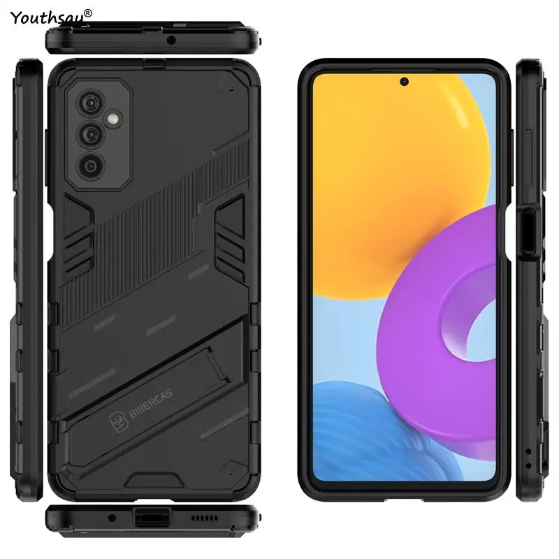 PUNK Phone Case For Samsung Galaxy M52 Cover Case For Samsung Galaxy M52 Coque Armor Shockproof Bumper For Samsung Galaxy M52