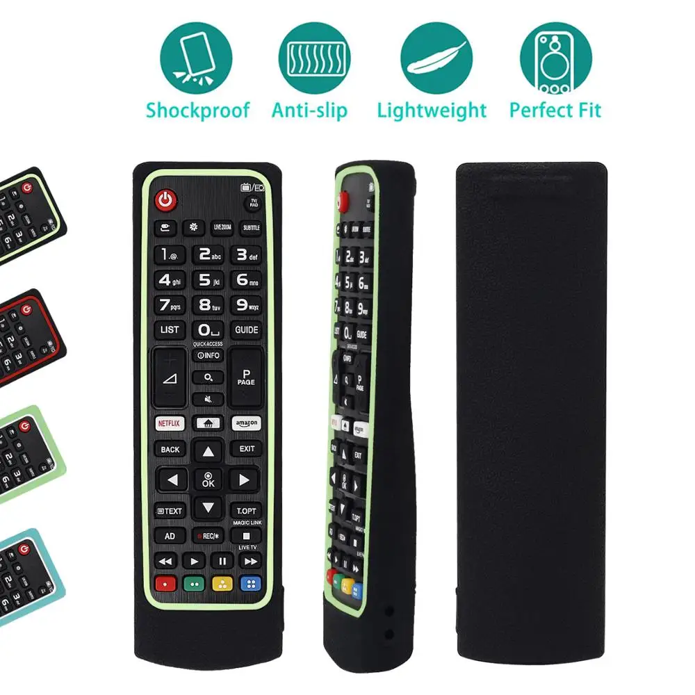 Protective Silicone Case for LG Smart TV AKB75095307 AKB75375604 AKB756753 AKB73715601 AKB75095308 AKB75675304 Shockproof cover |