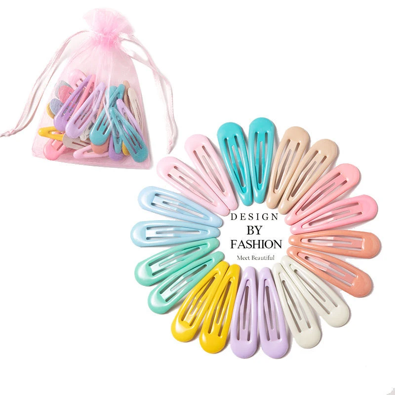 

10-40pcs Children Girls Hairclip Simple Colorful Hairpins Children Sweet Hair Clip Barrettes Headband Kids Fashion Accessories