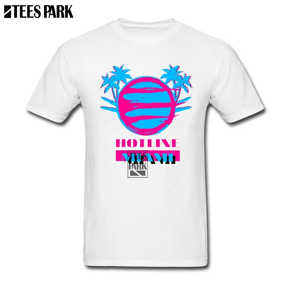 2020 Fashion Tees Hotline Miami Vice Funny T Shirts Men O Neck Short Sleeve Tshirts Classical Teenage Tee Shirt Design - купить по