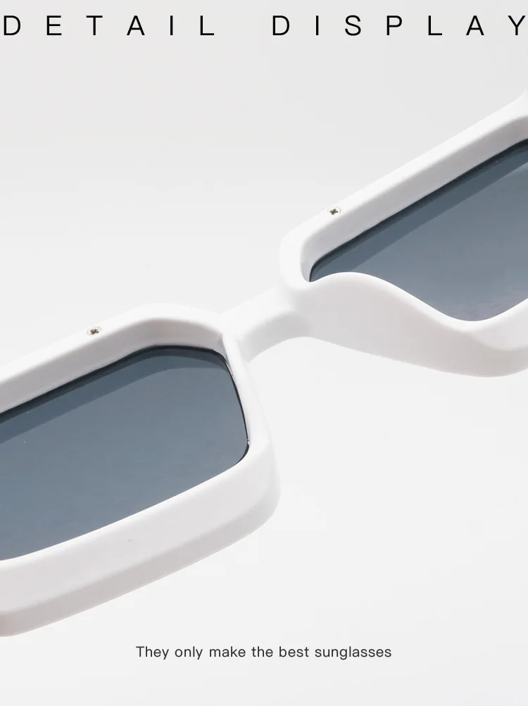 

Luxury Brand Designer Square Sunglasses Men Women 2020 Fashion Thick Frame Glasses Mens UV400 Male Retro glasses