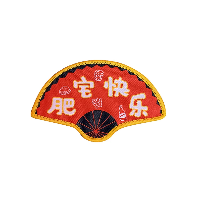 

2020 New Fashion Cute Hair Clips Embroidery Sector Hairpin Geometric Hairgrip Hair Accessories for Women Girls Party Wedding