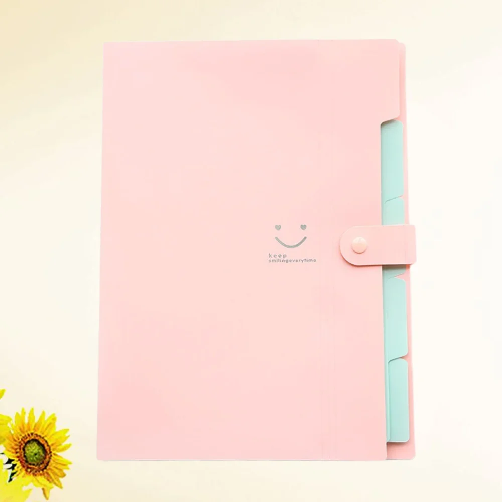 

File Folders A4 Size Snap Closure Accordion Folder Document File Folder )