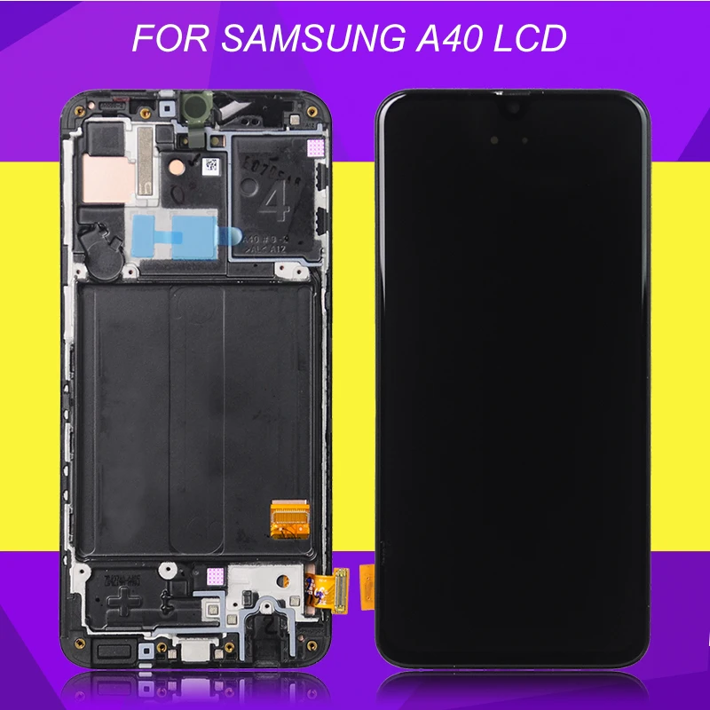 HH для Samsung Galaxy A40 ЖК дисплей A405 с сенсорным экраном дигитайзер в сборе 2019 A405F A405FN / DS